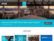 Tablet Screenshot of mercantourism.com